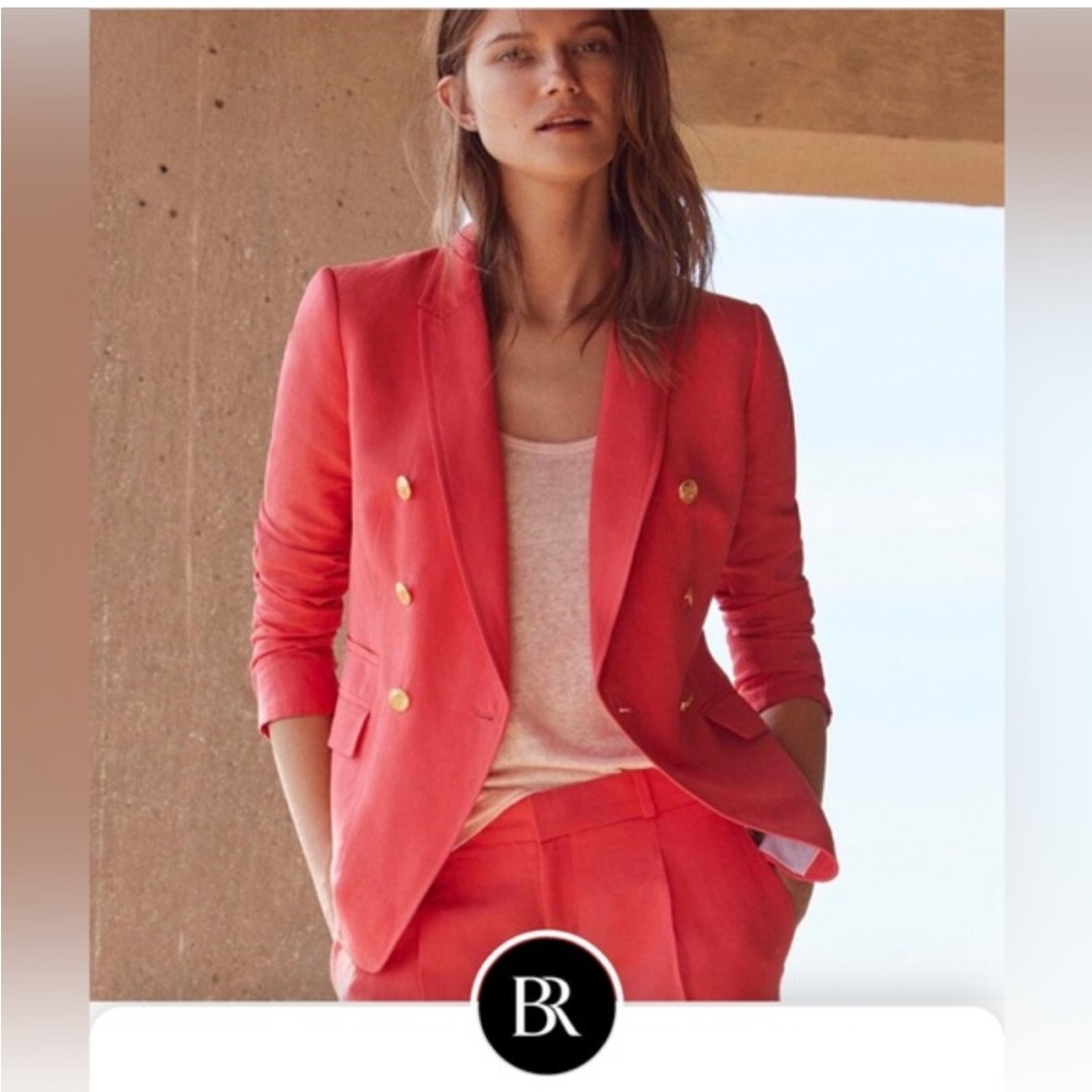 Banana Republic Women's Linen Blend Blazer
